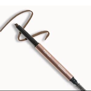 Yensa Beauty Super Brow Microfiber Defining Eyebrow Pencil in Dark Brown BNIB